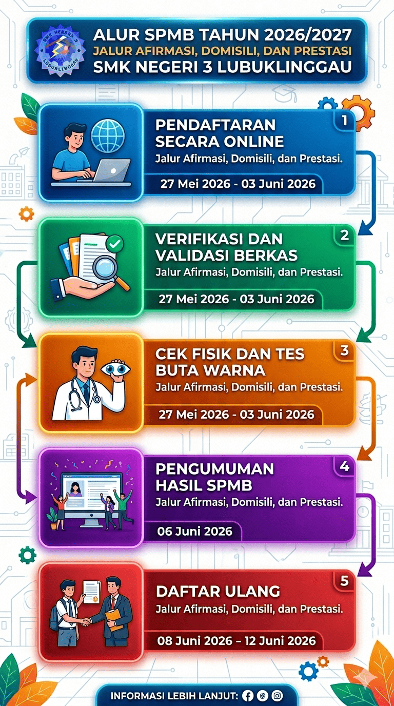 Alur Pendaftaran SPMB Jalur Afirmasi, Domisili, dan Prestasi